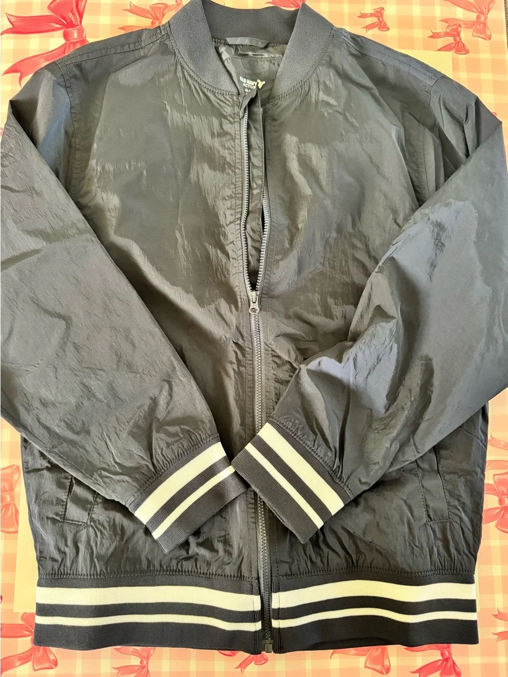 90s style kids bomber jacket XL